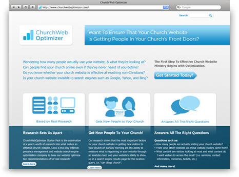 Church Web Optimizer Screenshots